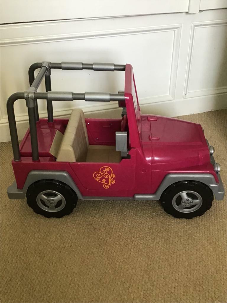 american girl doll jeep